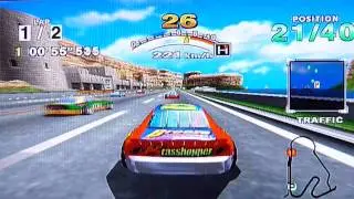 Sega Dreamcast - Daytona 2001 - Sega NTSJ - Gameplay
