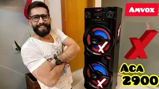 AMVOX NEW X ACA2900 2900W: A maior TORRE DE SOM DE TODAS! 😱