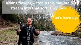 Tips on Photographing Silky smooth water in a mountain stream