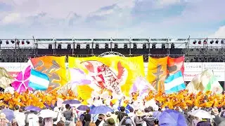 [4K] 京炎そでふれ！彩京前線　おの恋おどり(小野まつり) 2025 きららメインステージ (後方)