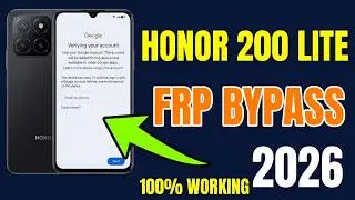HONOR 200 LITE FRP BYPASS 2026