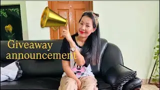 Giveaway announced || Everyone is welcome to participate 
