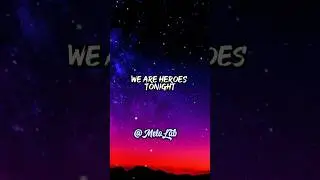 Janji - Heroes Tonight (Lyrics) feat. Johnning,🌜 MeloLab #shorts #subscribe #lyrics