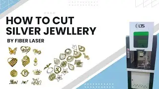 How to cut silver in fiber laser marking machine | silver cutting process | EZCAD Software