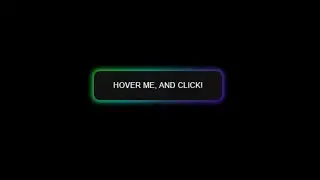 Cool Hover Effect Animated Button | HTML & CSS