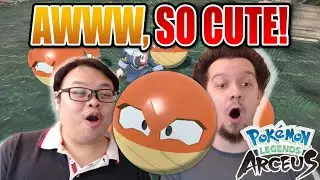 HISUIAN VOLTORB REVEALED!! ELECTRIC/GRASS TYPE!! NEW Pok&eacute;mon Legends: Arceus Trailer REACTION!