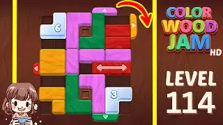 Color Wood Jam Level 114 Solution Walkthrough