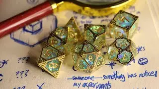 Now on Kickstarter: Arcane Anomalies: An Artisan Dice Collection