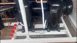 20 TR Capacity Air Cooled Water Chiller