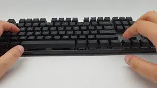GALAX XANOVA MAGNETAR RGB 기계식 키보드 타건