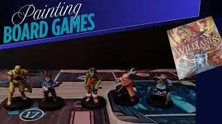Shooter Paints Board Games  - Wildlands Gnomads -  Painting with block colors