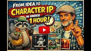 I Turned a Simple Idea Into a Full Character, Comic & Toy in One Hour
