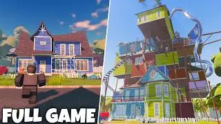 Hello Neighbor Roblox - 3 Acts | Full Game Walkthrough