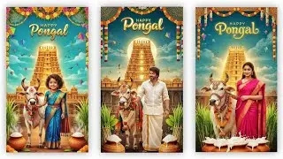 Pongal Special Ai Photo Editing Google Gemini Prompt 2026 Pongal Wishes Boys and Girls Photo Editing