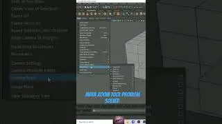 Maya zoom tool problem solved. #maya #autodesk #3d #AiyubZ #tutorial