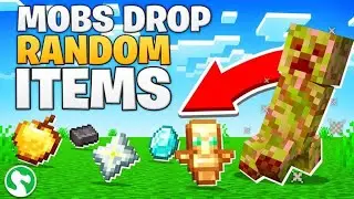 Minecraft but the mobs drop Op Items Day 5