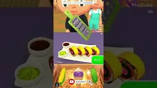 Sushi Roll 3D gameplay 11 #shorts #sushiroll3d #androidgameplay #pubgzentamizha #asmr