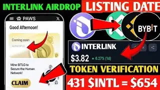 Interlink Airdrop Kyc Verification 🤑 Interlink Network New Update | Interlink Airdrop Listing Date