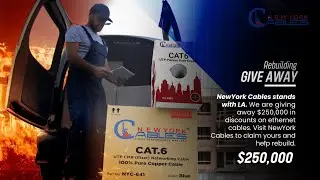 From Destruction to Construction | Newyork Cables Helping Rebuild LA | LA's Come Back Story |