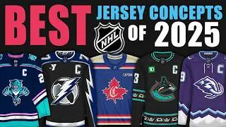 The BEST NHL Hockey Jersey Concepts of 2025