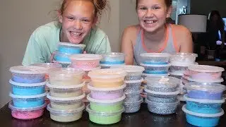 SLIME FACTORY UPDATE!  62 Batches of Slime in 24 Hours!