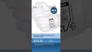 Высококачественные перчатки S13SXPU Dyneema, устойчивые к порезам.