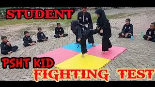 LITTLE STUDENT MENTAL TEST TO FIGHT..//TES MENTAL BERTANDING SISWA CILIK #psht
