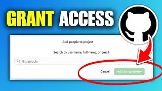 How To Give Access To GitHub Repository