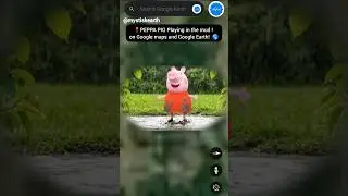 😶&zwj;🌫️🐷Peppa Pig found on Google Maps and Google Earth 🌎 ! #mystisk #map #peppapig