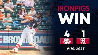 IronPigs @ RailRiders Game Highlights (9/10/2025)