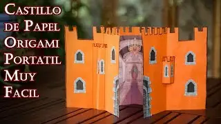 Castillo de Papel Origami Portatil Muy Facil