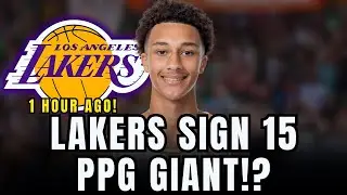 🚨 LAKERS SIGN 15 PPG GIANT, Young PHENOMENON arrives to fix the offense!? LAKERS NEWS!