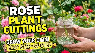 Cutting the rose plant for fast growing #rose #roseplant 