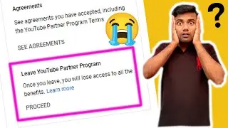 Leave YouTube Partner Program 😱😱 | अब आगे क्या ?? | Youtube Channel Demonetized 😰 | Tech Gehlot 🔥🔥