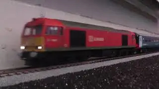OO Gauge Model Train Running Session Video 8th June 2018 HD