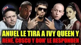 ANUEL AA VS IVY QUEEN: ASÍ FUE LA DISCUSIÓN COMPLETA EN REDES SOCIALES