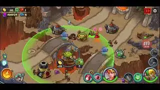 King Of Defense Battle Frontier - World 1 Stage 15 - 2 Heroes
