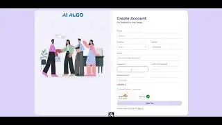 كيفية التسجيل في منصة aialgo