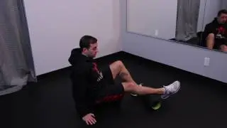 How to use a Foam Roller to do a Calf Stretch