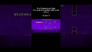 Day 1 of jumping one time per subscriber gained until I beat jumper #geometrydash #shorts
