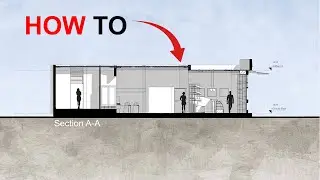 How to make Section From Revit and Edit it in Photoshop