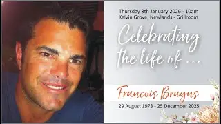 Memorial service of Francois Bruyns