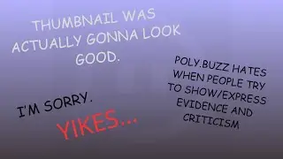 ‘BLACK FRIDAY’ Why Poly.buzz kinda sucks..