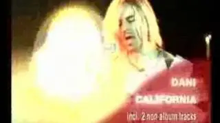 Red Hot Chili Peppers Dani California Advertising