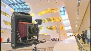 Kodak No 3 Folding Pocket Camera + WU Wien  Zaha Hadid