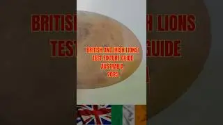 LIONS RUGBY TOUR 2025 AUSTRALIA TEST FIXTURES - WHAT YOU NEED TO KNOW!