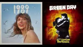 GREEN DAY X TAYLOR SWIFT   -   (21 Guns VS. Blank Space) Mashup