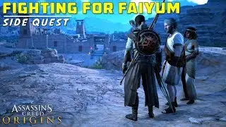 Fighting for Faiyum | Side Quest Guide | Hotephres Location & Fort Boubastos Commander | AC Origins