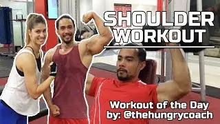 Workout of the Day: Shoulder Workout | The Hungry Coach