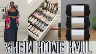 HUGE SHEIN TRAVEL, HOME ORGANIZATION + PLUS SIZE CLOTHING TRY ON HAUL| PRETTYNICI